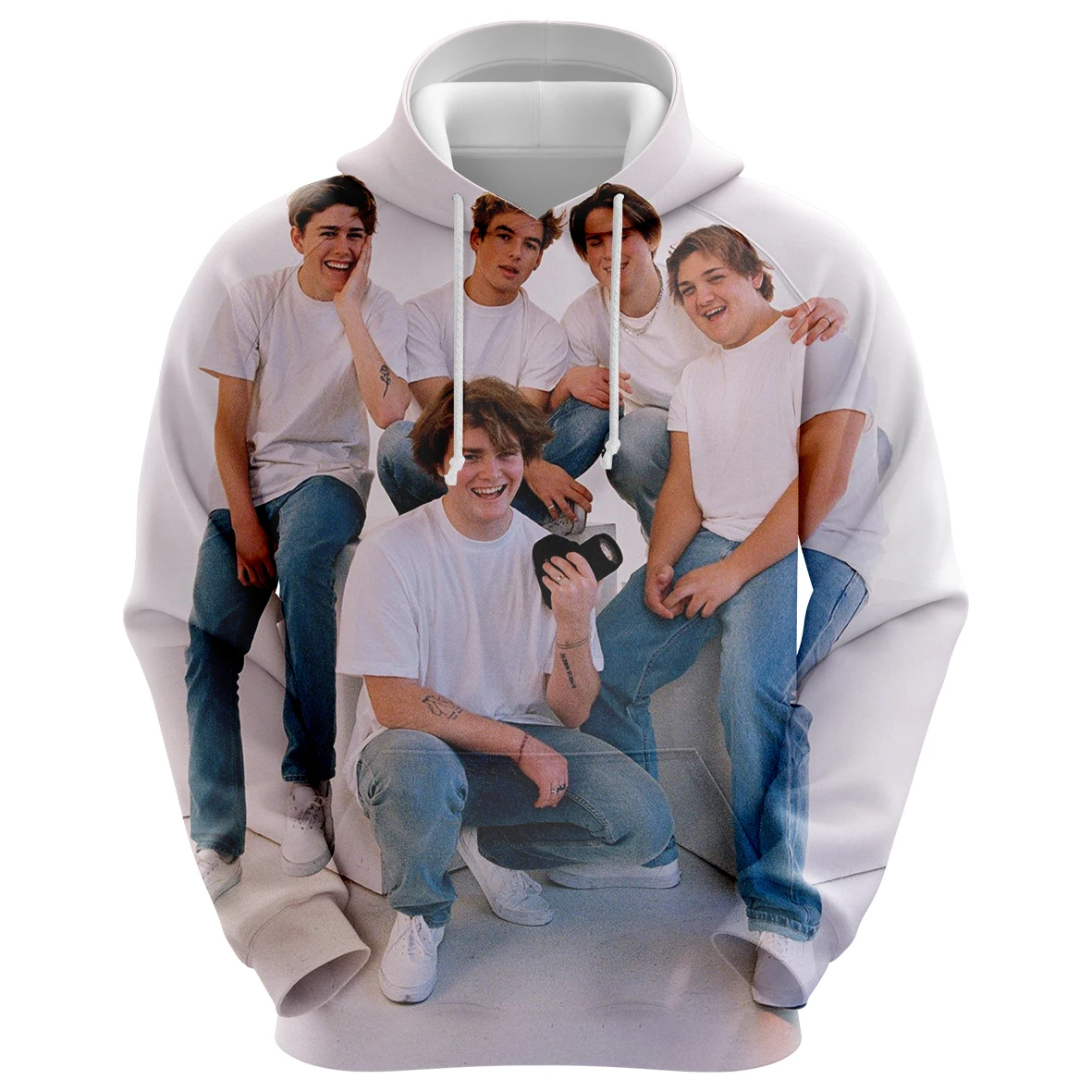 

Hype House Popular Men's Hoodie Oversized 3D Cool Pullover Hoodie Men Sweatshirts Hoody Streetwear Hip Hop Long Sleeve Tops