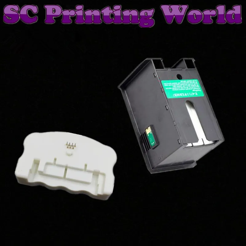 Корпус резервуара для обслуживания t6711 + сброс совместим с Epson обозначением