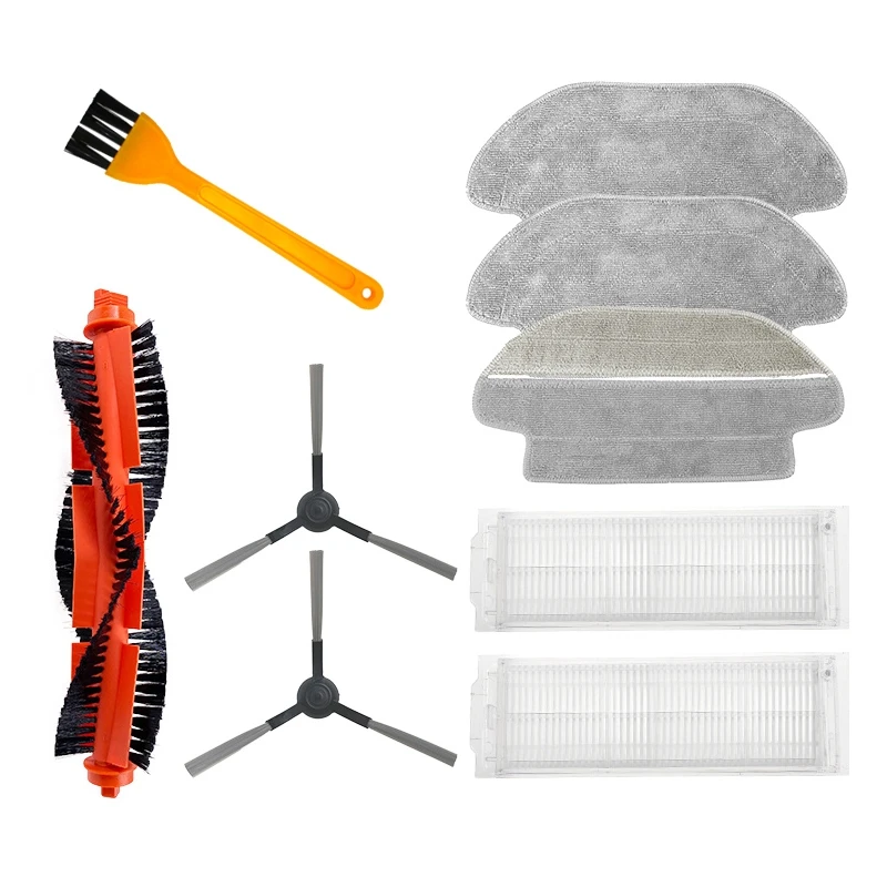 

for XIAOMI MIJIA Sweeping Mopping Robot Vacuum Cleaner STYJ02YM Spare Part Kits Main Roller Brush Side Brush HEPA Filter
