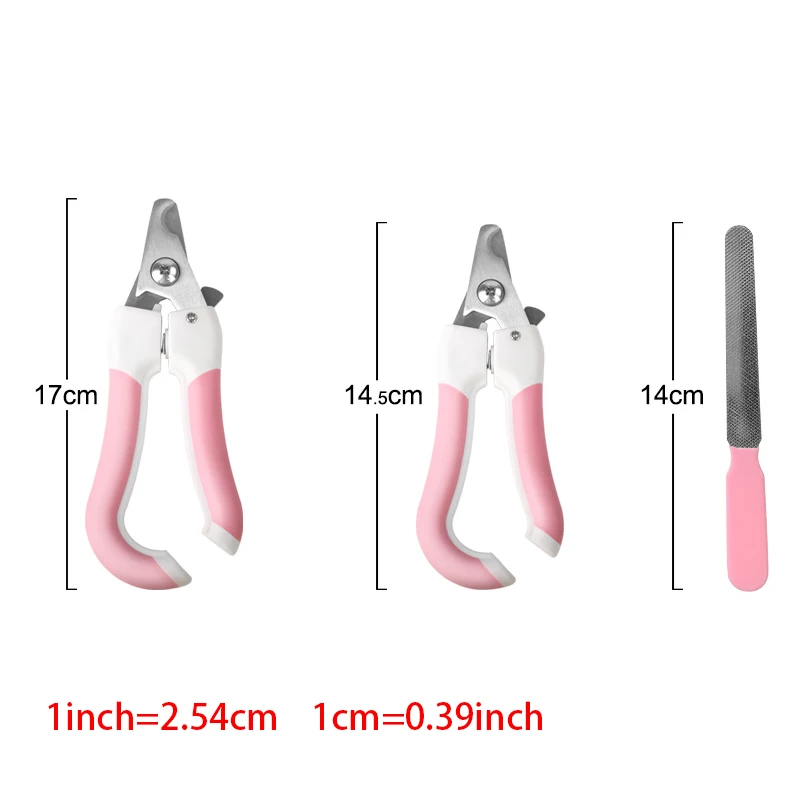 Пилка для ногтей из нержавеющей стали триммеры животных машинка стрижки