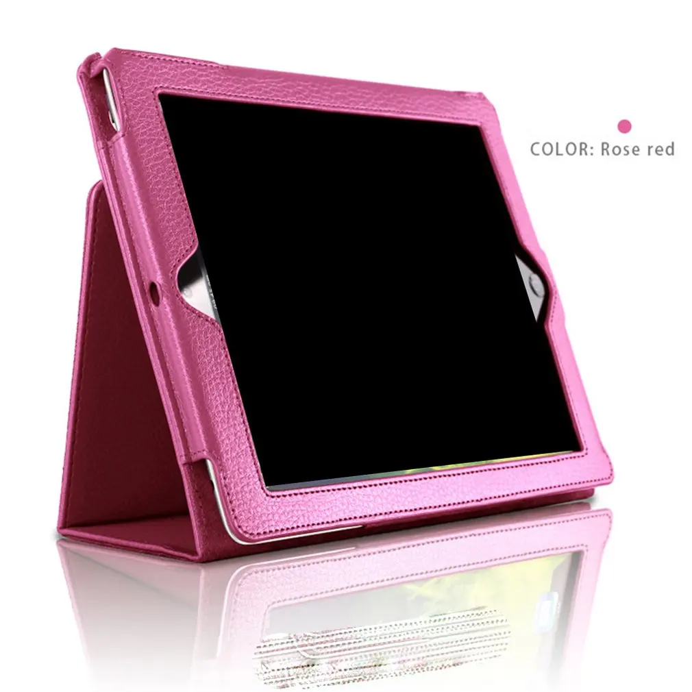 Ультратонкий кожаный магнитный чехол для iPad 2 3 4 Магнитный умный подставка