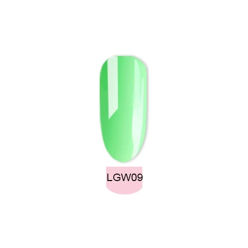 LGW09 (10g) LaMaxPa светящийся dip порошок 20 г/кор. светящийся в темноте пигмент Флуоресцентный порошок для погружения ногтей - Цвет: LGW09 (10g)