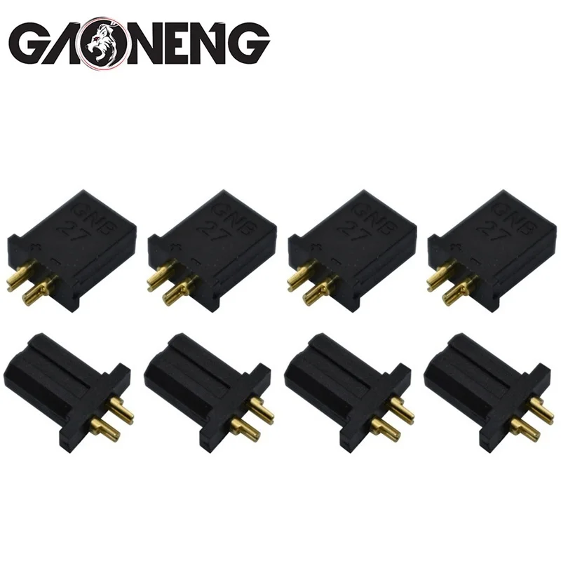 

1/2/3/4Pairs Gaoneng GNB 27 Connector Female Male Plug Adapter GNB27 For Racing Models Multicopter Fixed Board DIY Spare Part