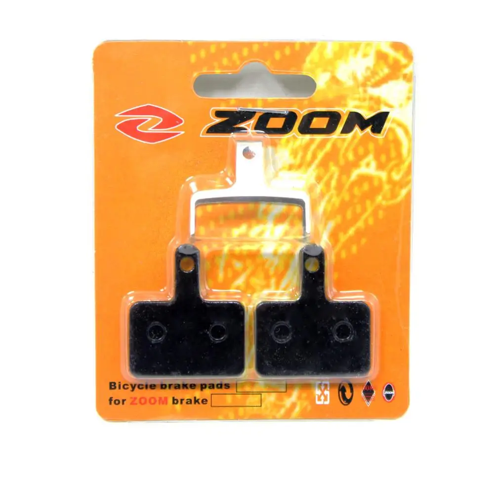 ZOOM MTB гидравлические дисковые Тормозные колодки полуметаллические для