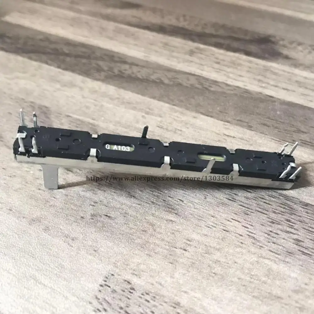 2pcsStraight подвижный измерительный потенциометр двойной тонкой оправой A10K для Soundcraft