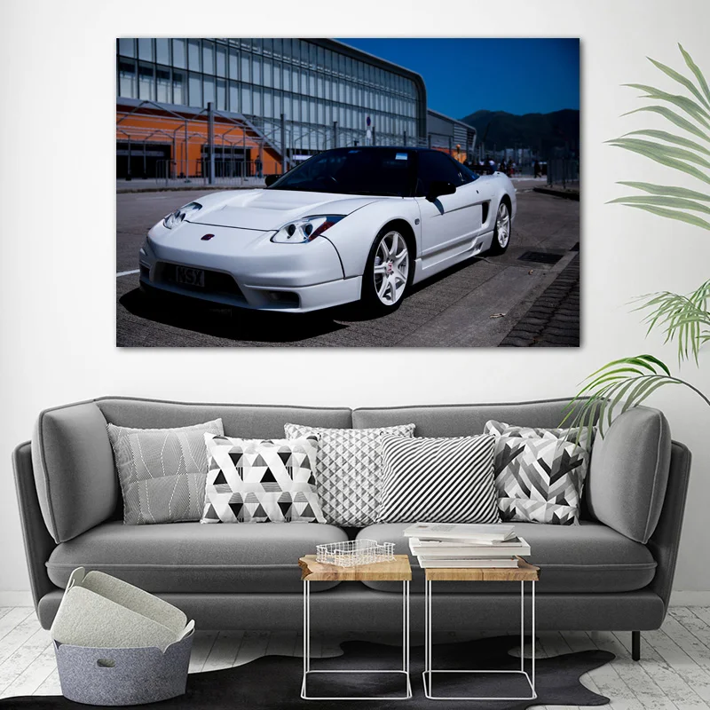 Картины на холсте автомобиль Honda NSX sportscar Классическая Автомобильная настенная