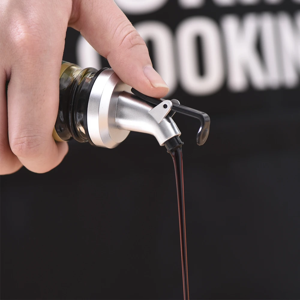 Серебряная краска распылитель пробка для бутылки с соевым соусом ограничитель