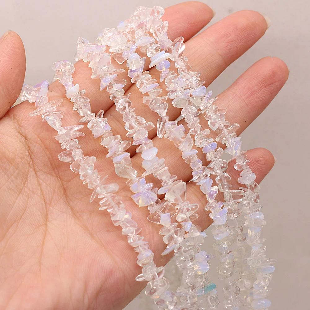 Бусины из натурального камня гравий опал изолирующие бусины аксессуары для