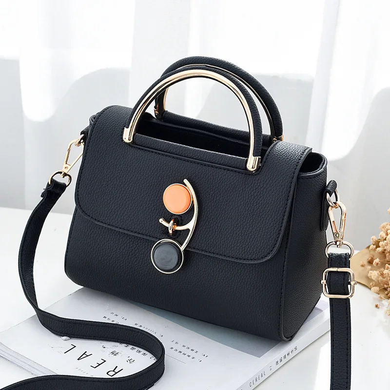 

Leather Casual Crossbody Bags for Women 2020 Ladies Luxury Designer Tote Handbag Top-Handle Female Shoulder Bag Sac A Main
