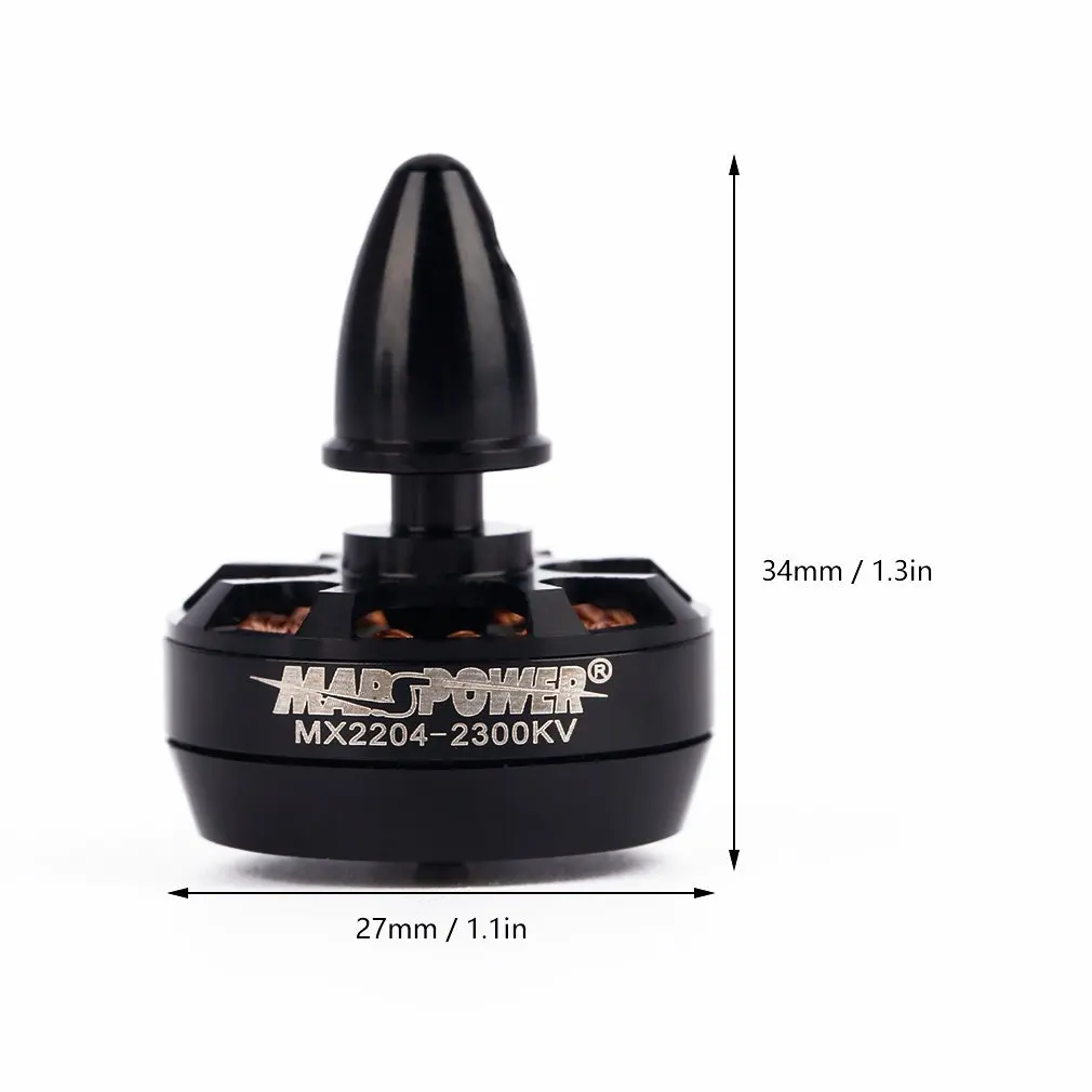 MARSPOWER MX2204 2300 кв бесщеточный двигатель для радиоуправляемого самолета вертолета