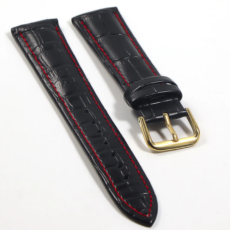 Genuine Leather Watchbands 18mm 20mm 22mm Watch Steel Pin buckle Band Strap High Quality Wrist Belt Bracelet watch band