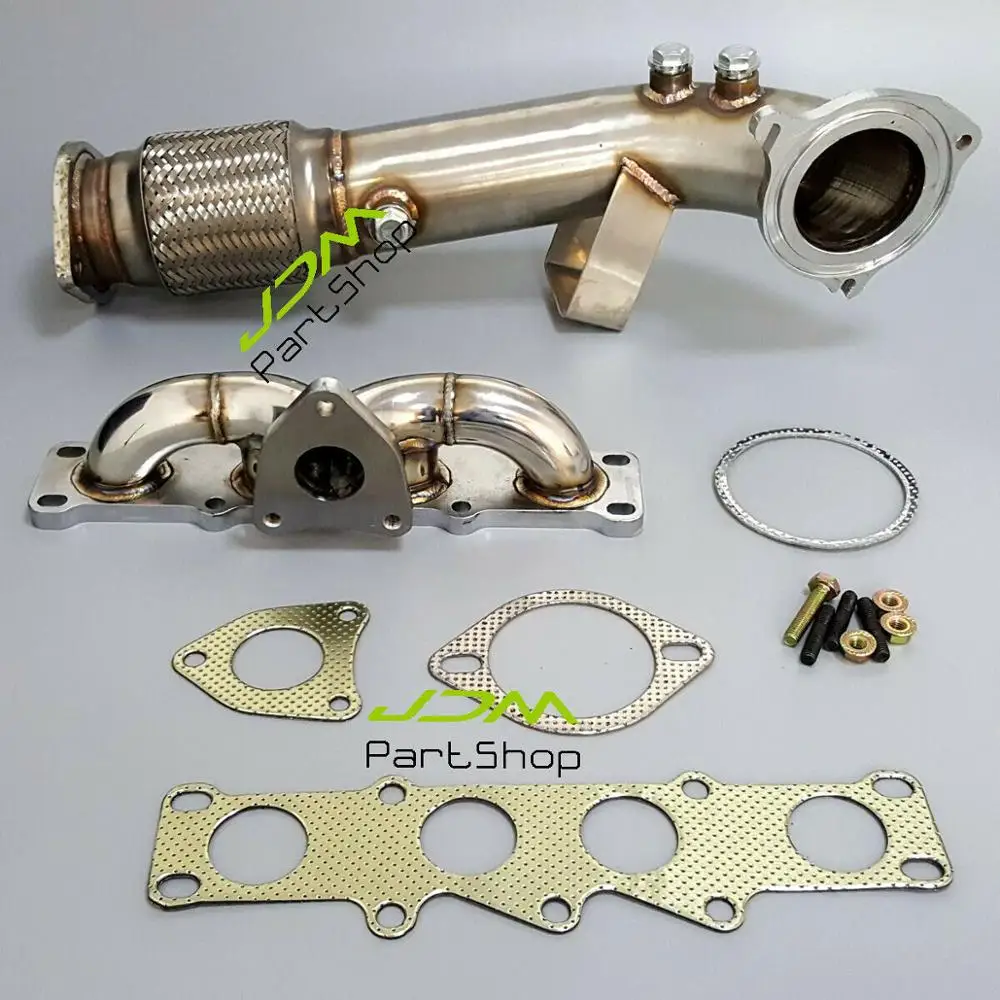 Для 13-16 Ford Fiesta 1 6 T MK7 ST180 Ecoboost выпускной коллектор И водосточная труба без кошки |