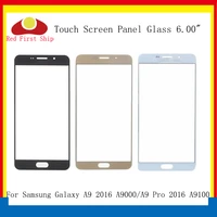 10pcslot touch screen for samsung galaxy a9 2016 a9000 touch panel front outer glass lens a9 pro a9100 lcd glass touchscreen