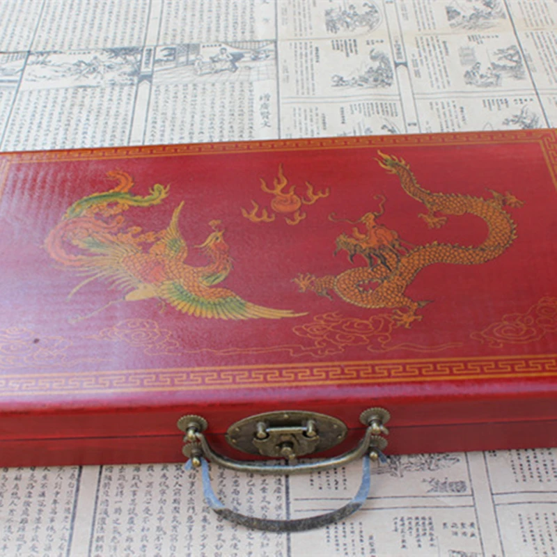 Шахматы Деревянные в стиле ретро 37*37 см|Шахматы| |