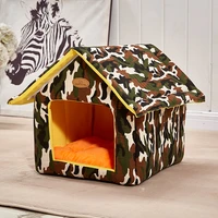 foldable cat bed sleep house winter warm enclosed pet house removable and washable dog kennel tent cat nest pet products basket