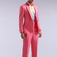 suit men new 2021 long sleeved mens suits pants hosted theatrical tuxedos wedding prom for men red yellow blue formal regular