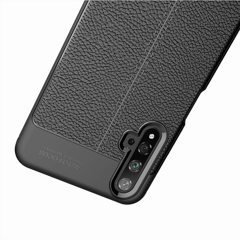 Роскошный ПУ; кожа; силикон Coque Телефон задняя крышка чехол для huawei honor 20 pro lite 20i 20s v20 honor 20 20pro мягкие силиконовые чехлы