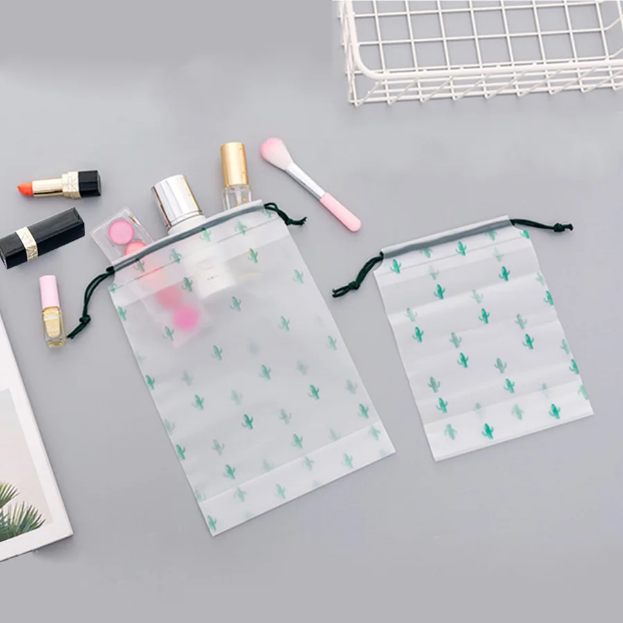 Кактус Водонепроницаемый косметический ящик для женщин дорожный кейс косметики