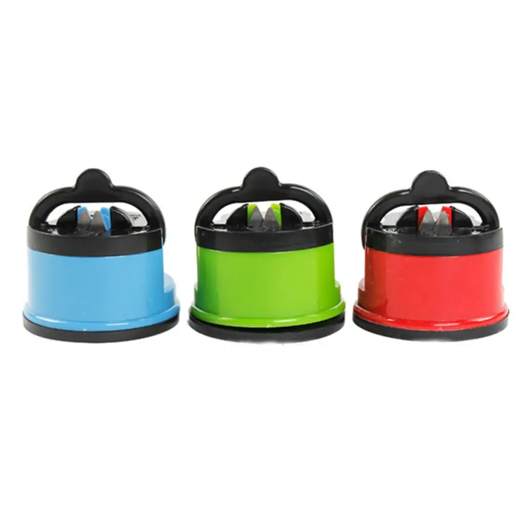 1pc Professional Suction Sharpening Stone Scissors Grinder Household Kitchen Chef KnivesSharpener Tool Accessories Random Color | Дом и сад