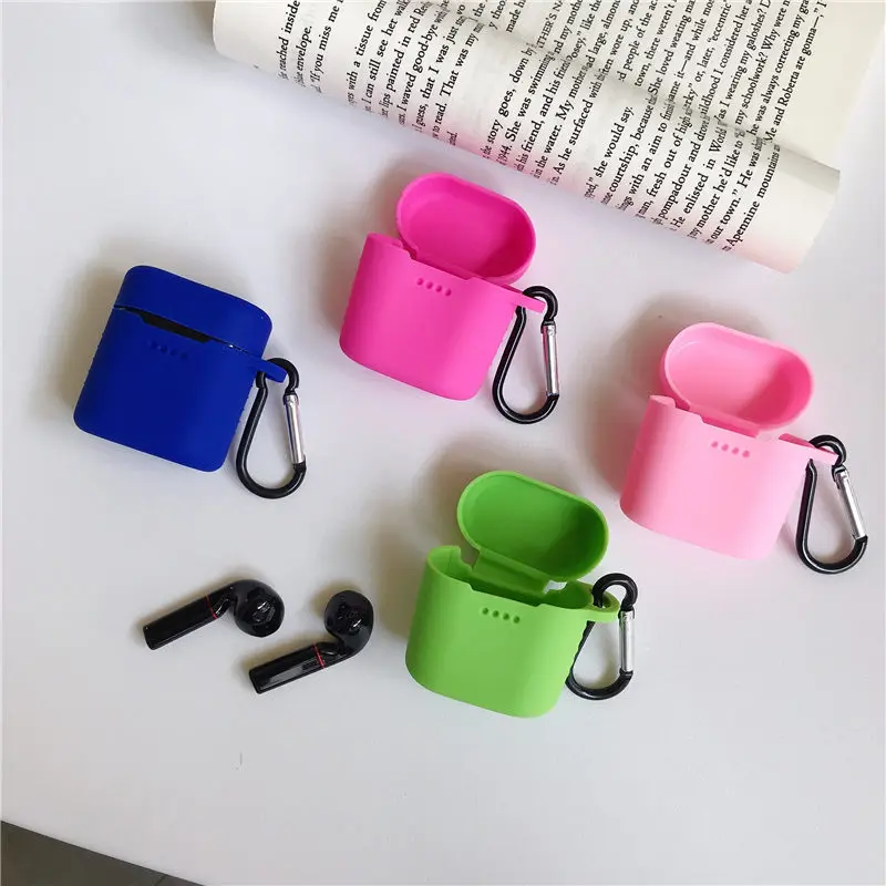 Мягкий силиконовый чехол для наушников с Bluetooth Huawei Freebuds 2 Pro Honor FlyPods защитный |