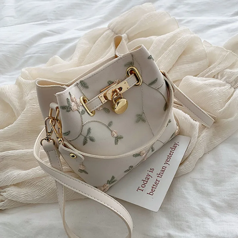 Женские сумки через плечо из искусственной кожи с цветком для женщин 2020 сумка