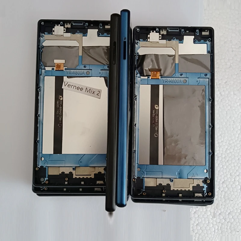 6 0 inch for 100 original vernee mix 2 lcd display touch screen digitizer assembly replacement for vernee mix 2 phone lcd free global shipping