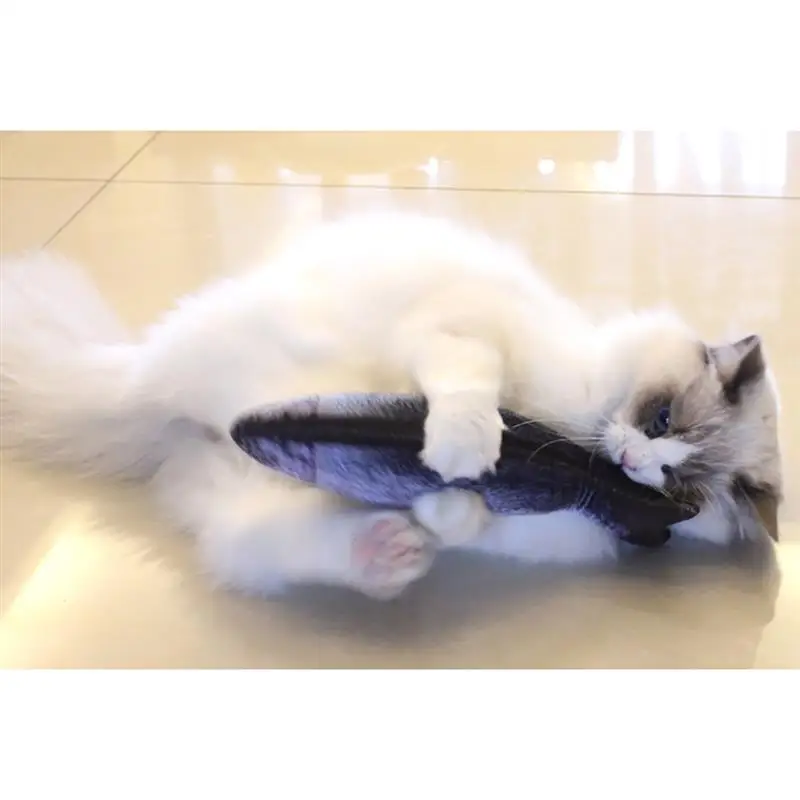 

Dorakitten 1pc Creative Cat Toy Fish Shape Bite Resistant Catnip Cat Toy Pet Chew Toys Pet Interaction Supplies Cat Favors