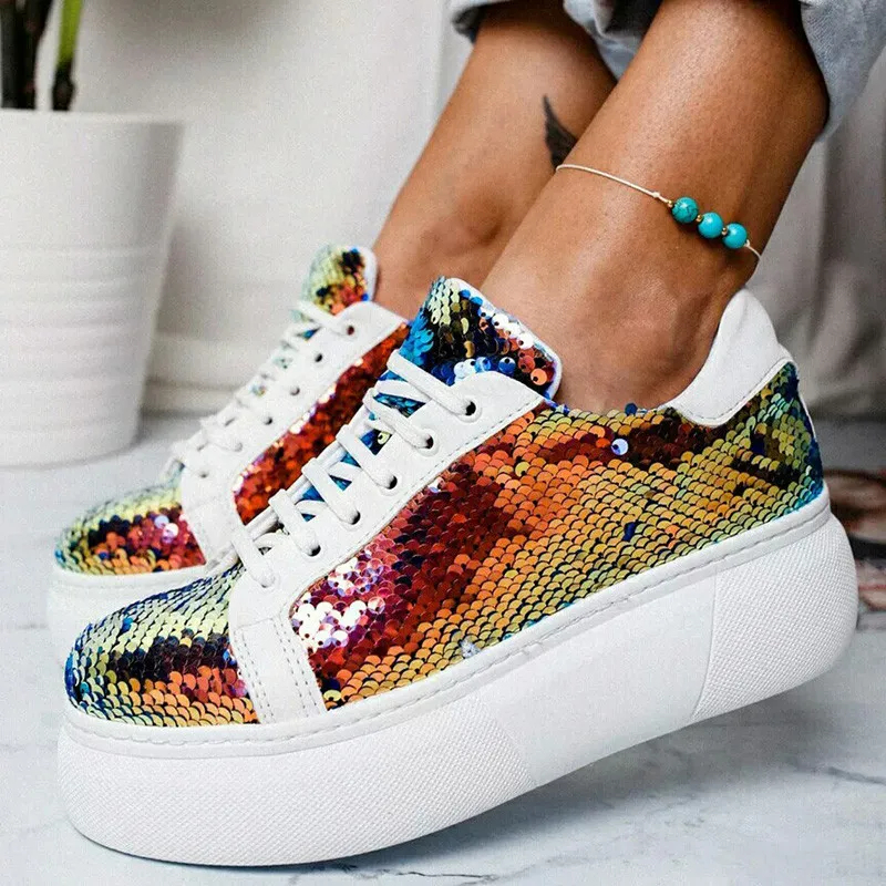 Женские кроссовки на толстой подошве с вулканизированной подошвой 2499 Вт | Обувь