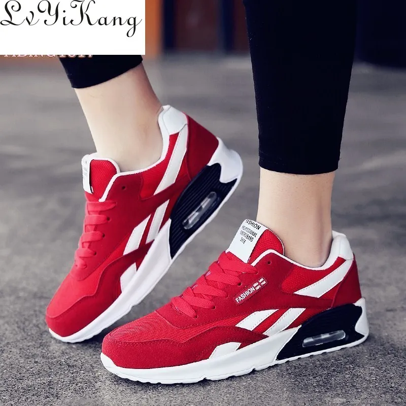 

Men Casual Shoes Breathable Comfortable Fashion Men Shoes Air Cushion Lace-up Sneakers Lightweight Zapatos De Mujer Sport Shoes