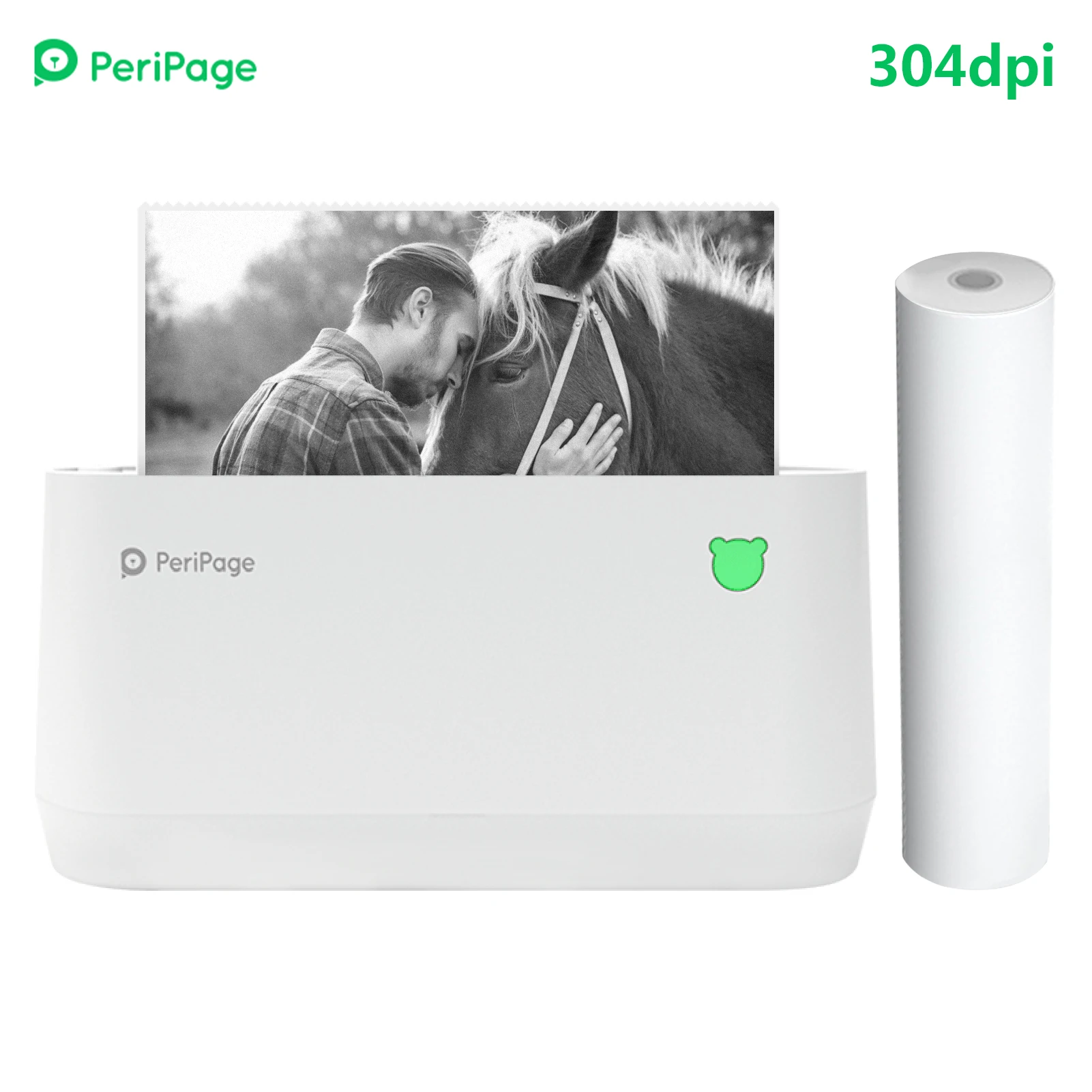 

PeriPage A9s MAX Mini Portable Photo Mobile Printer 304dpi BT Wireless Thermal Printer Receipt Label Maker Sticker for Work Plan