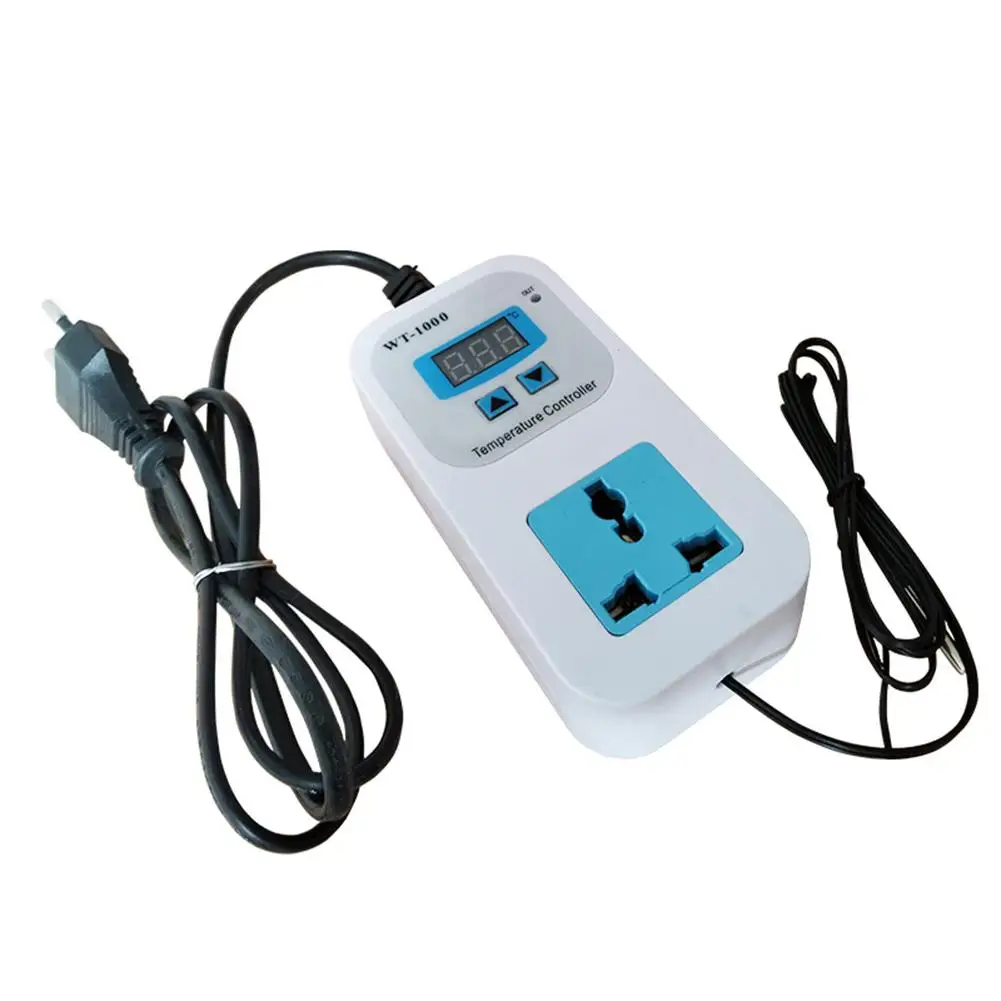 WT 1000 Умный Цифровой регулятор термостата температуры розетка подходит для