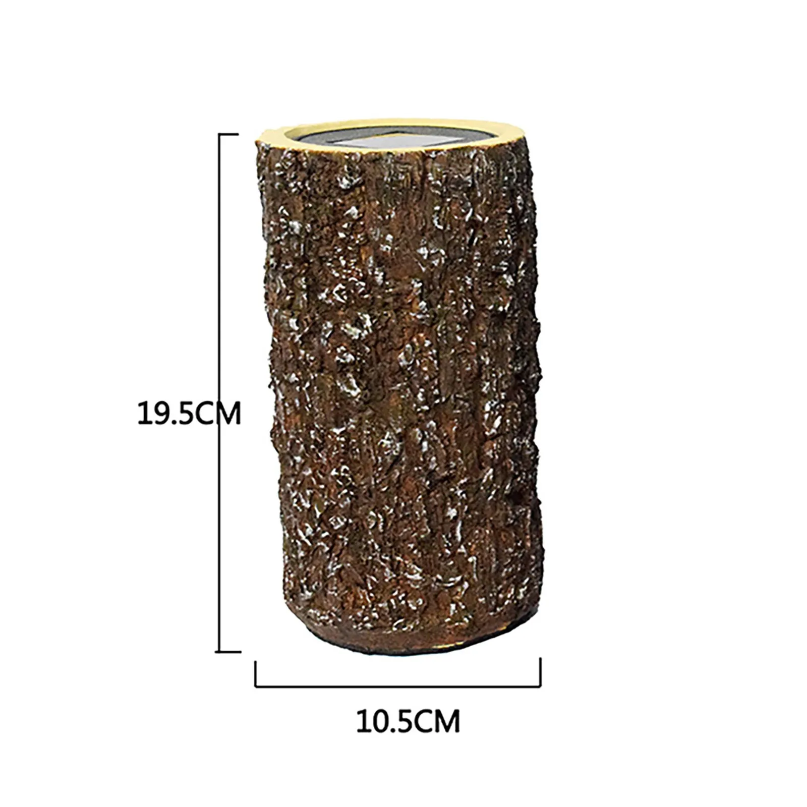 

Solar wood pile street light outdoor waterproof garden tree stump decoration light outdoor solar landscape art decoration