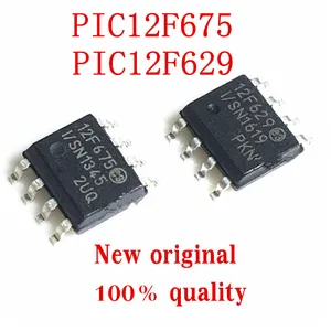 1 шт.лот PIC12F675-ISN лапками углублением SOP-8 PIC12F675 SOP 12F675-ISN 12F675 SOP8 PIC12F629-ISN PIC12F629 12F629