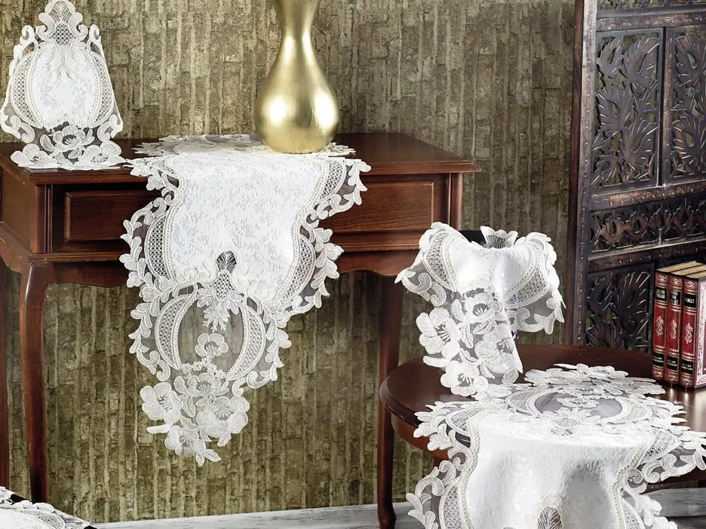 

September Velvet Kordone 5 Piece Lounge Set Cream