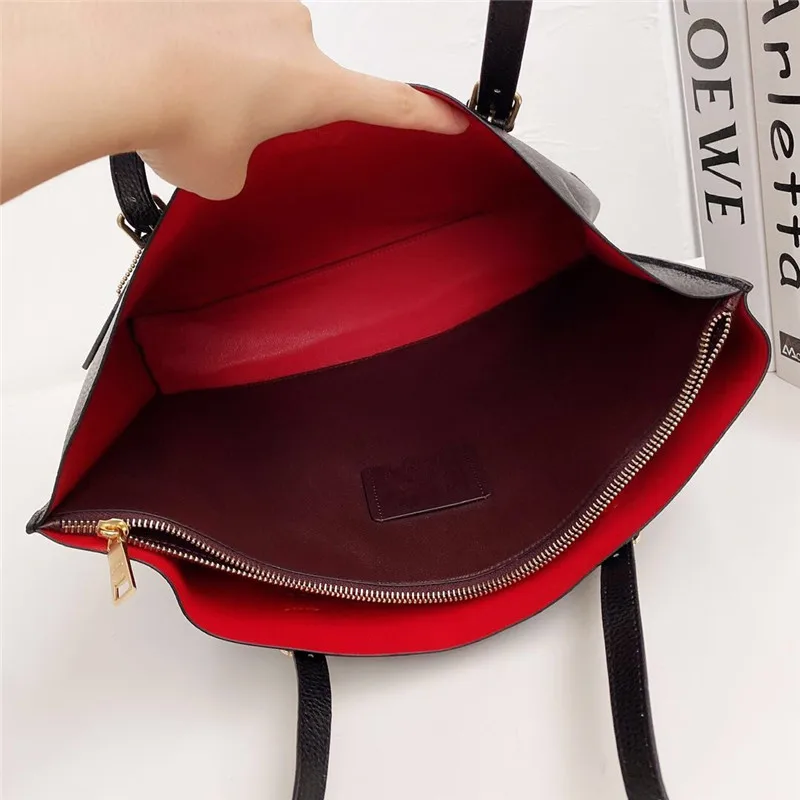 

Large capacity tote bag fashionable and versatile one shoulder bag travel and commuting bag women 2021 new luxury Shopper bag