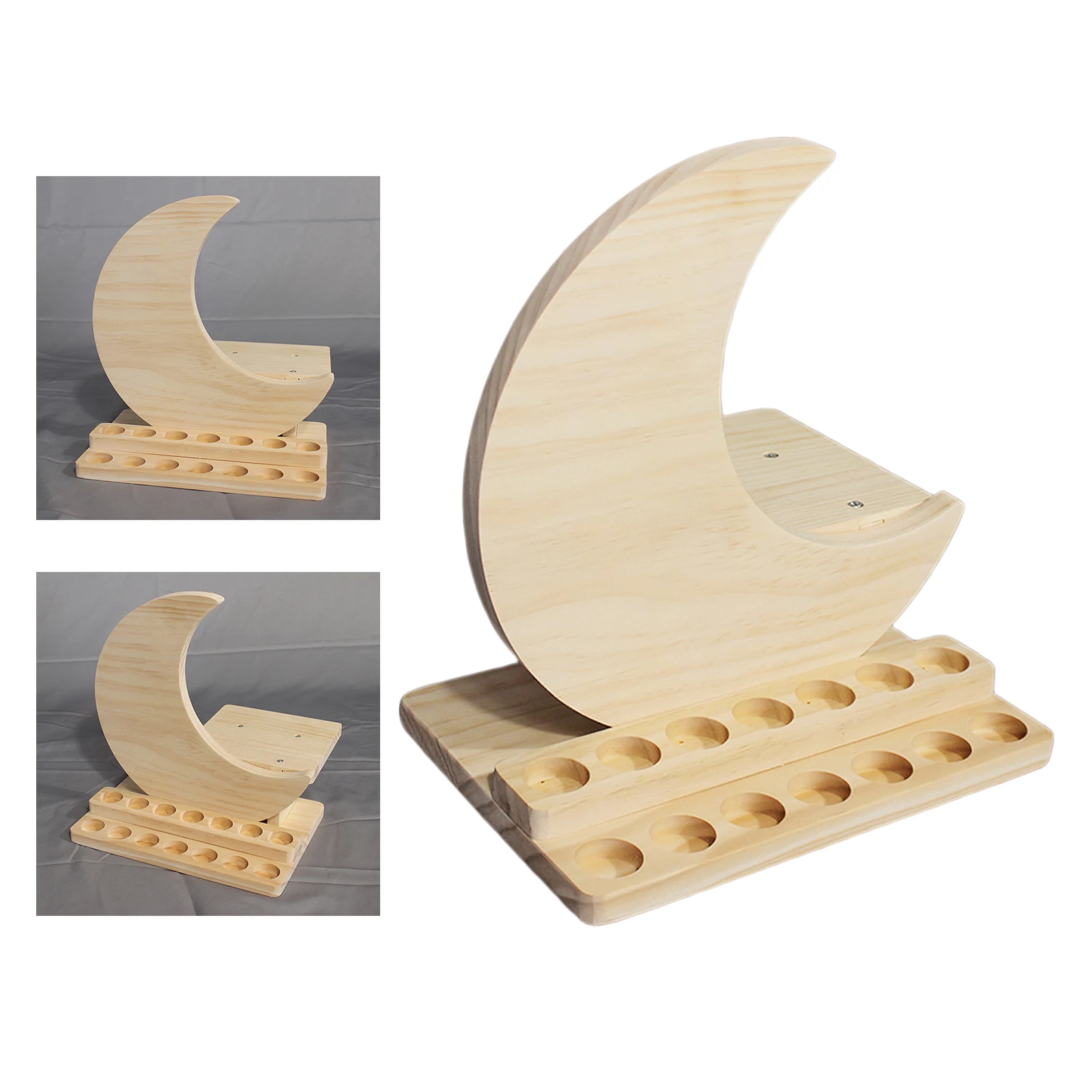 

Essential Oils Display Stand Storage Rack Shelf Holds 5/10/15ml Bottles