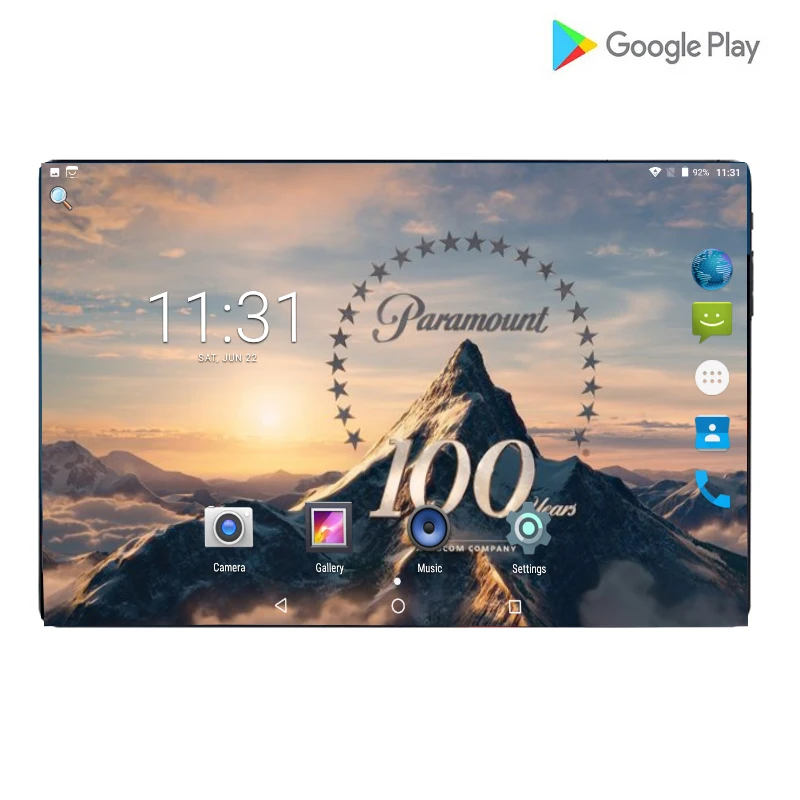 2019 новый 10 1 дюймовый планшетный ПК ультра тонкий Восьмиядерный ram 6G 64G Планшеты
