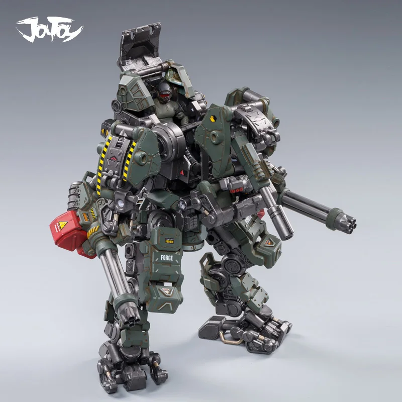 JOYTOY фигурка H05 робот 23 см 1/25 масштаб коллекционный зеленый цвет стальной кости
