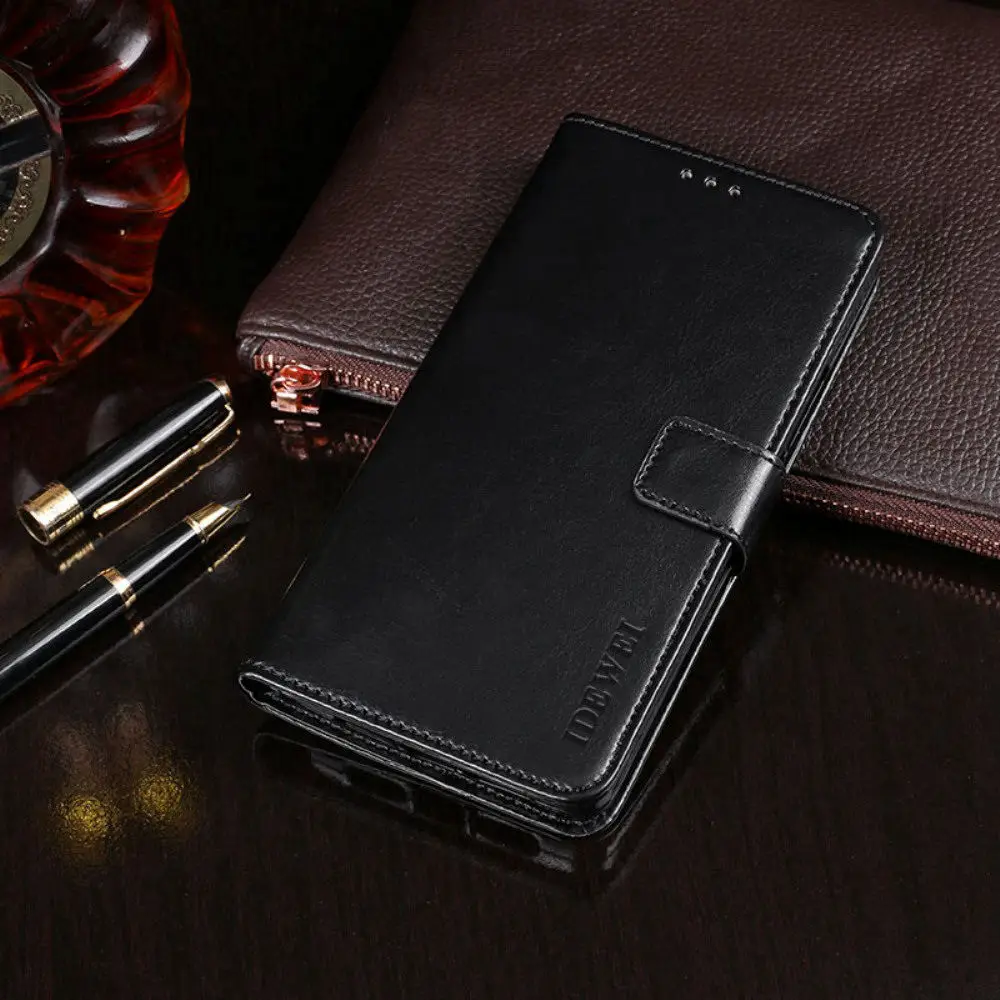 Чехол для телефона Motorola P30 Play с [отделениями наличных и карт] кожаный чехол книжка
