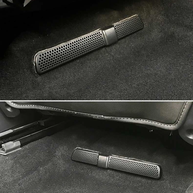 2 шт./компл. автомобильный A/C воздухоотвод крышка сетка для Skoda Kodiaq 2016 2017 2018 Внешний