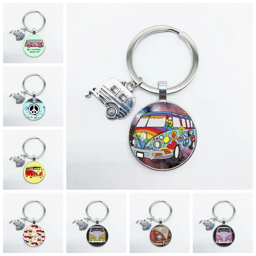 Популярная новинка винтажный Автомобильный Брелок брелок с подвеской для