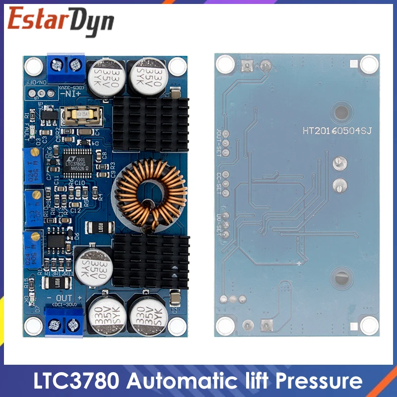 LTC3780 DC-DC 5V-32V to 1V-30V 10A Constant Voltage Current Automatic Step-up Step-down Regulator Charging Module | Электронные
