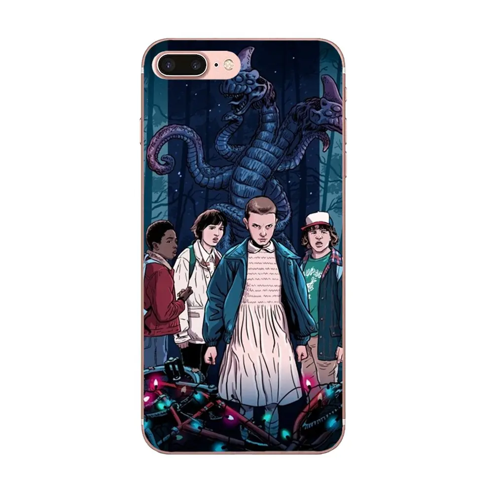 Чехлы для Huawei Honor 4C 5A 5C 5X 6 6A 6X 7 7A 7C 7X 8 8C 8S 9 10 10i 20 20i Lite Pro Stranger Things рождественские огни