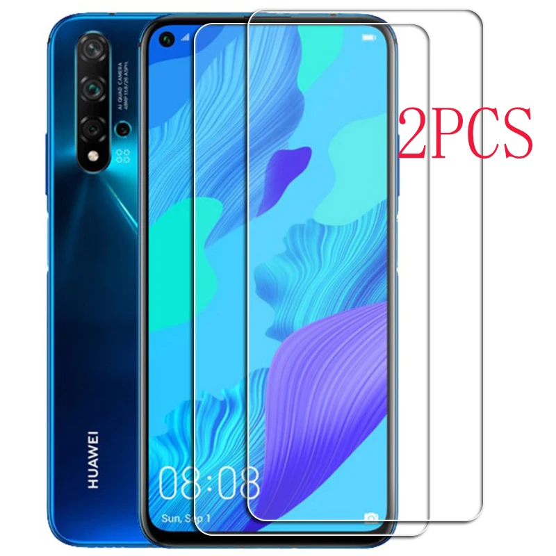 Фото Для Huawei nova/5T закаленное защитное стекло на YAL-L21, YAL-L61, YAL-L71, YAL-L61D 6,26 дюймов Защитная пленка для экрана телефона защитную пленку №1