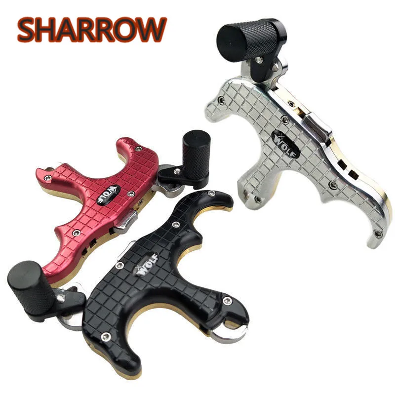 Автоматический триггер для стрельбы из лука латунный спусковой механизм с 3