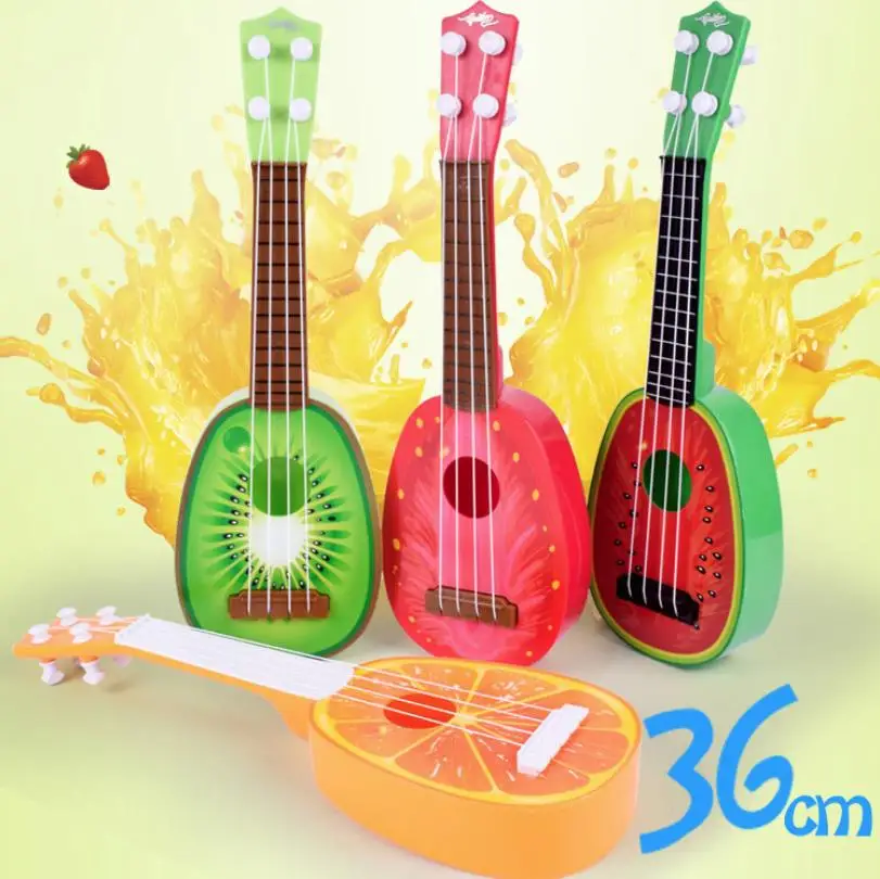 obst anfänger klassische ukulele gitarre musical instrument kinder montessori spielzeug für kinder frühe bildung schiefen spielzeug ges