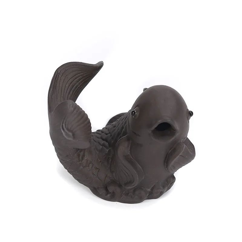 Креативный Фиолетовый Глиняный чай домашний декор чайный домик настольное