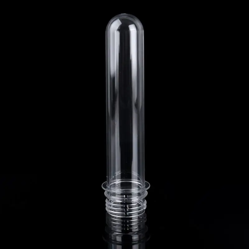 

10PCS Plastic Test Tubes Clear and Transparent Candy Storage Containers with Screw 40ml