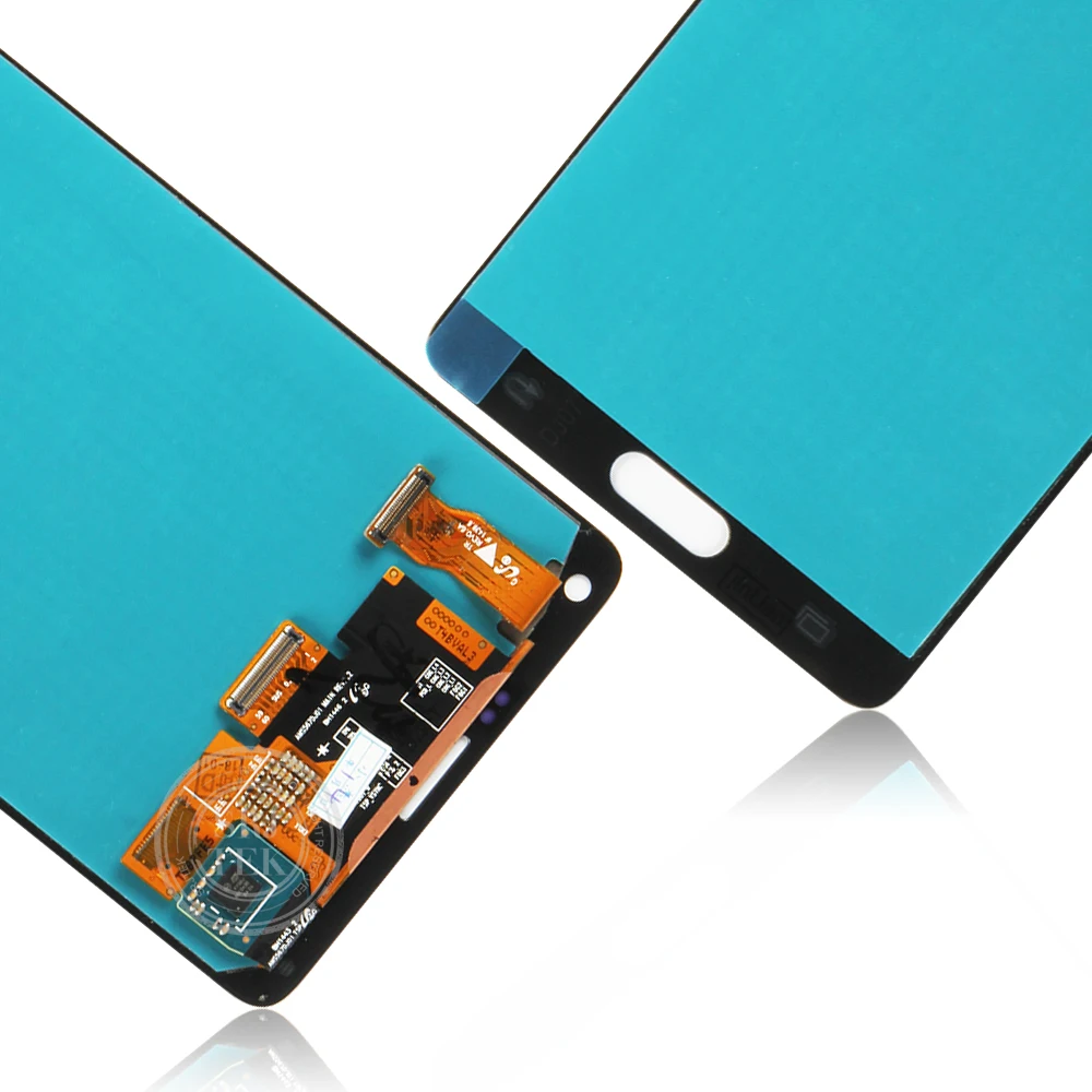 AMOLED/OLED экран для Samsung Galaxy Note 4 Edge LCD N915F Дисплей сенсорный дигитайзер Сенсорное