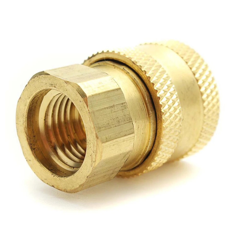 

1/4" foam lance copper M14 to 1/4 Inch Adapter Quick Connector brass pipe fittings high pressure foam gun car washer connector